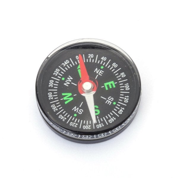 Borox Pusula - Mini Cep Pusulası - Sıvılı Pusula 30 mm