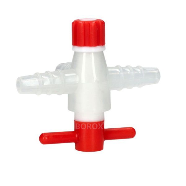 Borox 3 Yollu Musluk - PP Musluk Vanası - Valf - Stopcock