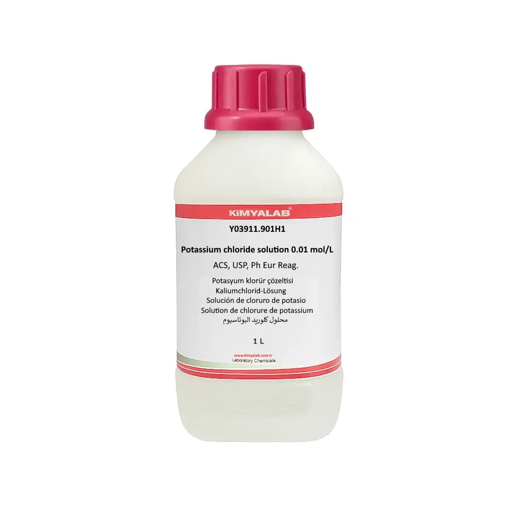 Kimyalab Potasyum Klorür Çözeltisi 1 L - Potassium chloride solution 0.01 mol/L