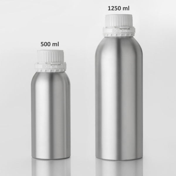 RIGU-44 Alüminyum Şişe 1250 ml - Tıpalı ve Kapaklı Şişe Metal