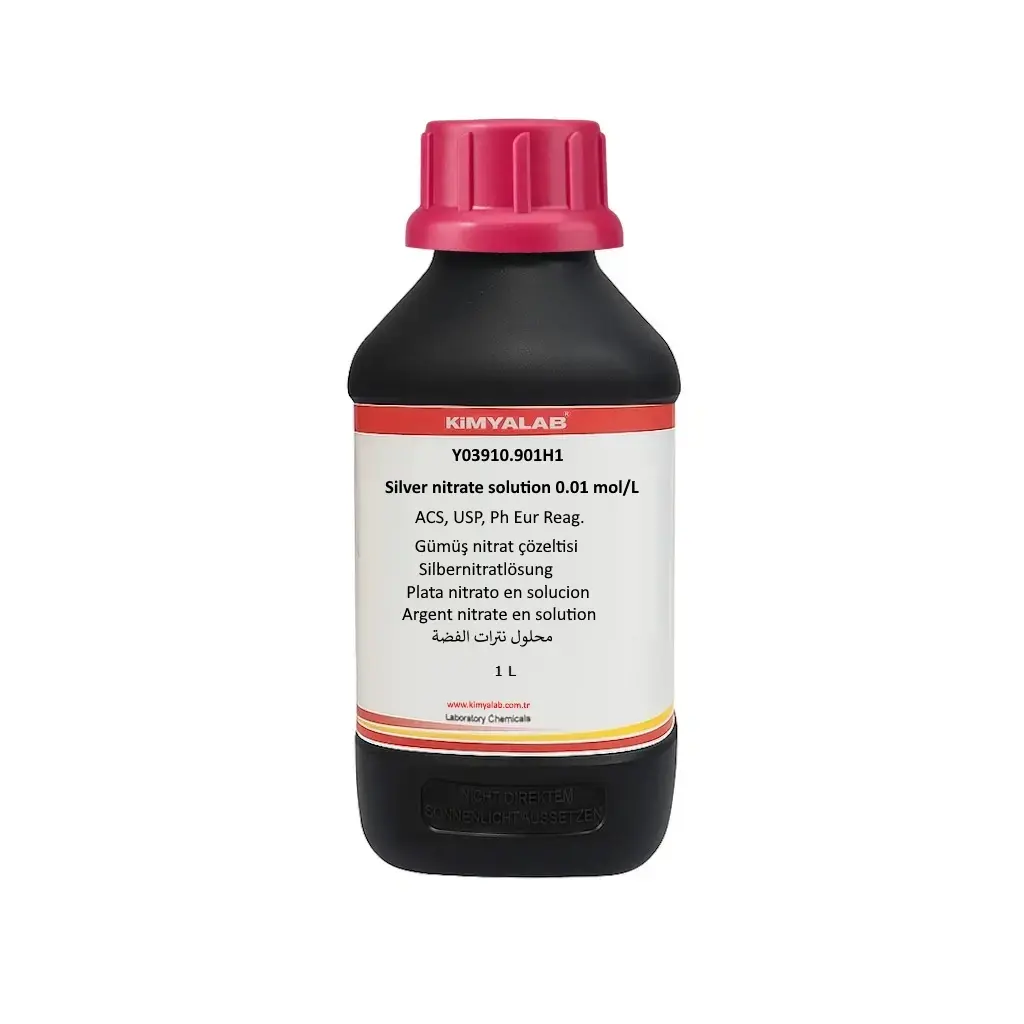 Kimyalab Gümüş Nitrat Çözeltisi 1 L - Silver nitrate solution 0.01 mol/L