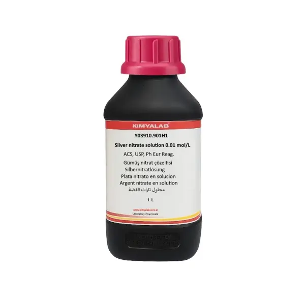 Kimyalab Gümüş Nitrat Çözeltisi 1 L - Silver nitrate solution 0.01 mol/L