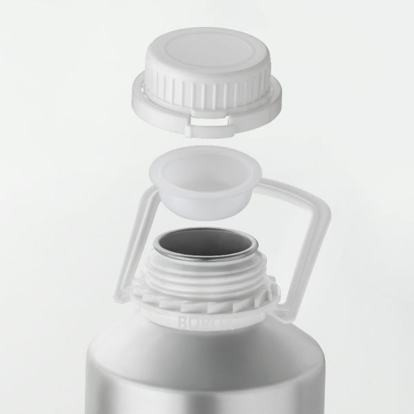 RIGU-60 Alüminyum Şişe 5L- Kulplu Tıpalı ve Kapaklı Şişe