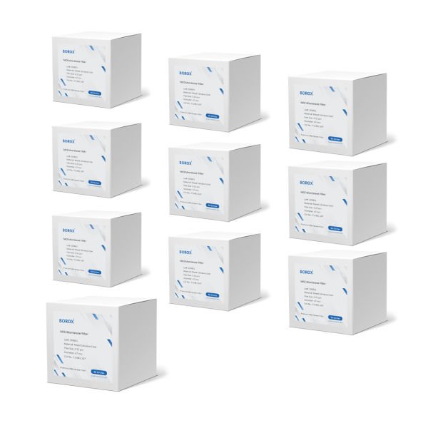 Borox MCE Membran Filtre - 0.22µm 47mm - 50 Adet/Paket - 10 Paket Toptan