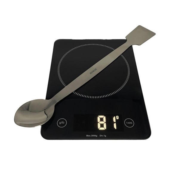 Borox Metal Spatül Makro 30 cm - Paslanmaz Çelik Spatula