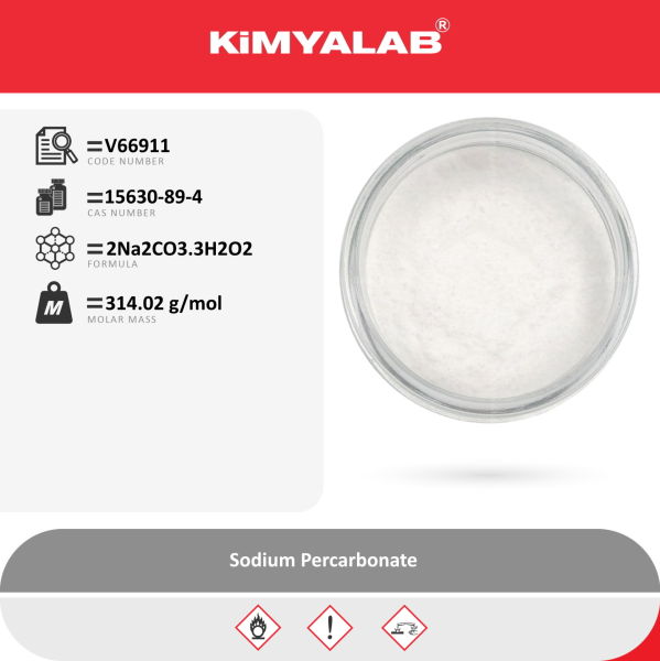 Kimyalab Sodyum Perkarbonat - Sodium Percarbonate - 5 Kg-HDPE Varil