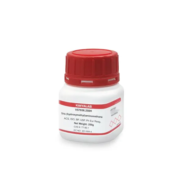 Kimyalab Tris hidroksimetil aminometan 250g - Tris - Tris hydroxymethyl aminomethane