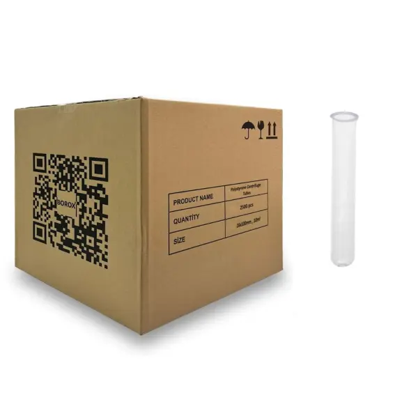 Test Tüpü P.S 16x100mm - 10ml Santrifüj Deney Tüpü 2500 Adet Toptan