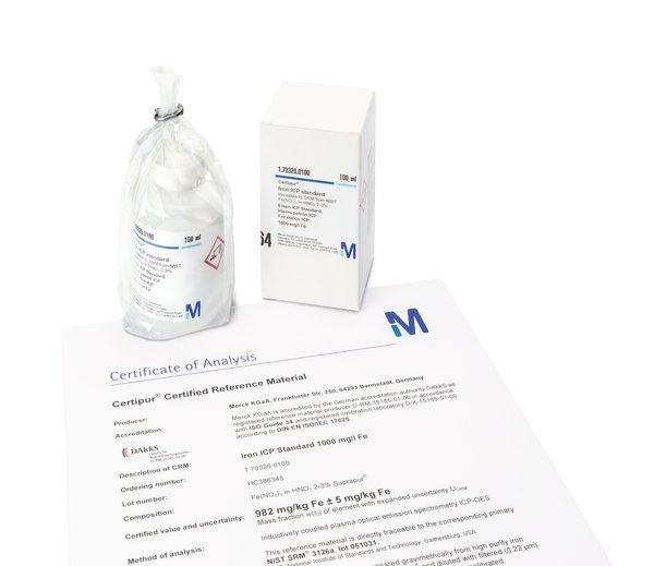 Merck 170363.0100 Titanyum 100 ml - Titanium ICP Standard
