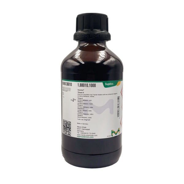 Merck 188010.1000 Titrant 1 L - Titrant 5 Titrant For Volumetric Karl Fischer