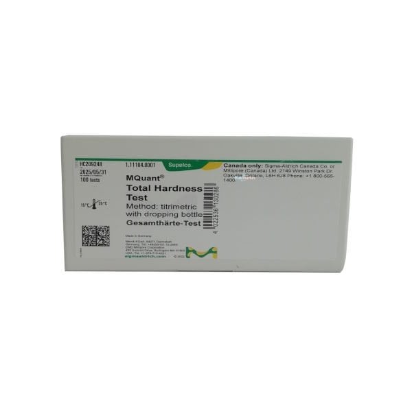 Merck 111104 Toplam Sertlik Testi 100 Adet - Total Hardness Test
