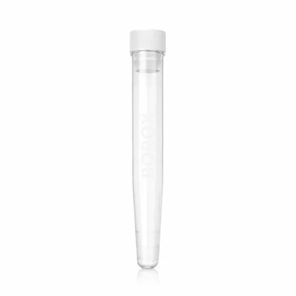 Plastik Test Tüpü Kapaklı 16x100mm-P.S Tüp 10ml Dibi Konik - 2500 Adet/10 Paket Toptan