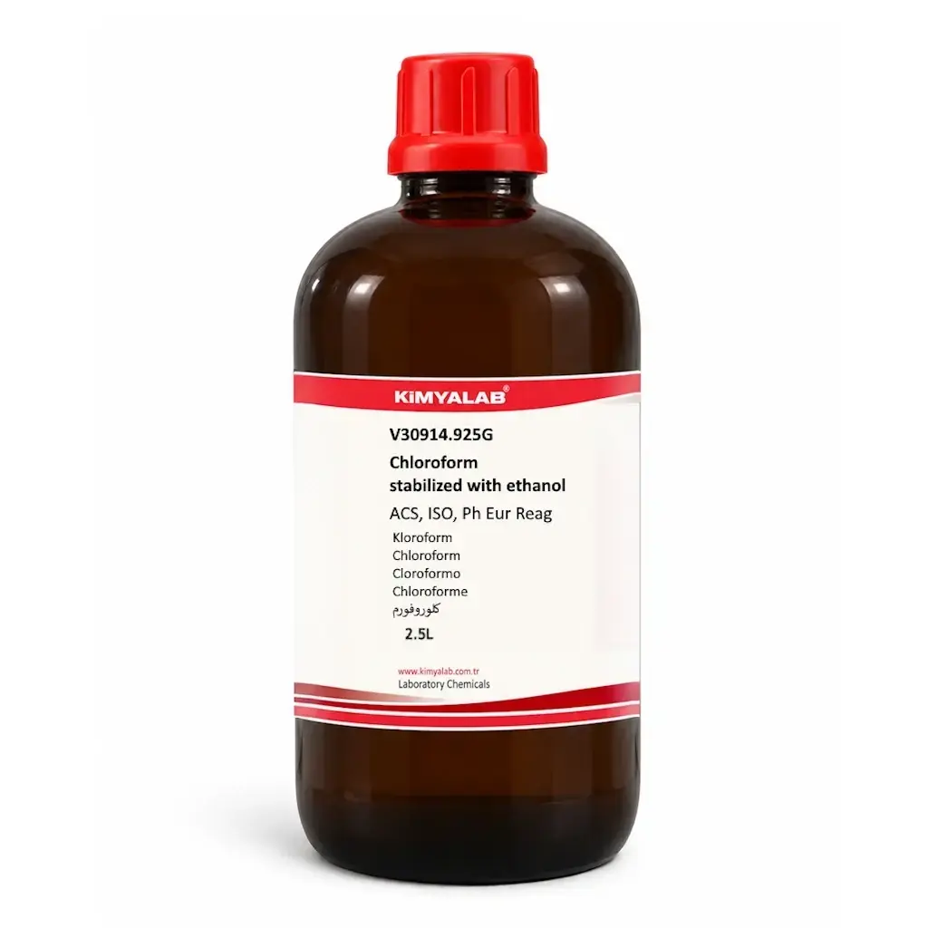 Kimyalab Kloroform 2,5L - Chloroform, Stabilized with Ethanol