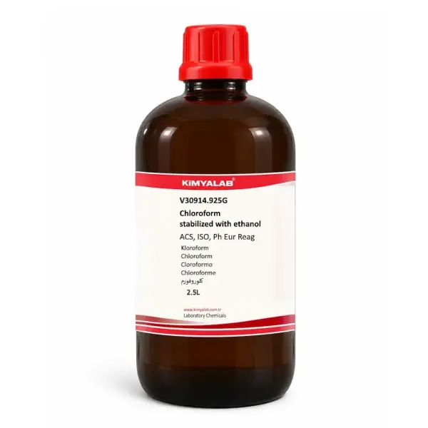 Kimyalab Kloroform 2,5L - Chloroform, Stabilized with Ethanol