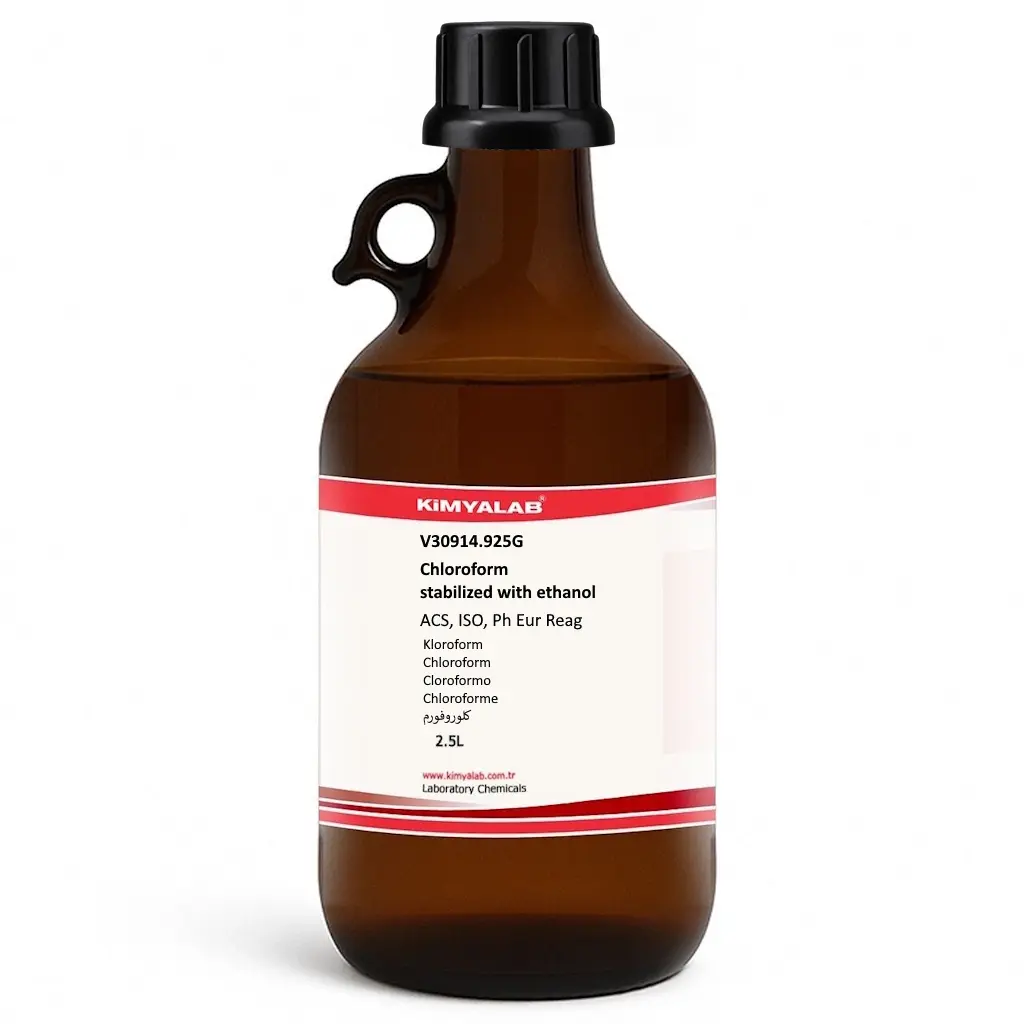 Kimyalab Kloroform 2,5L - Chloroform, Stabilized with Ethanol