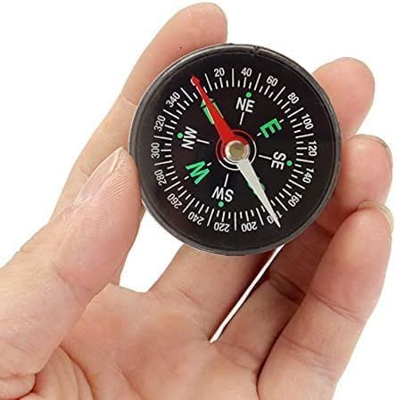 Borox Pusula - Mini Cep Pusulası - Sıvılı Pusula 40 mm