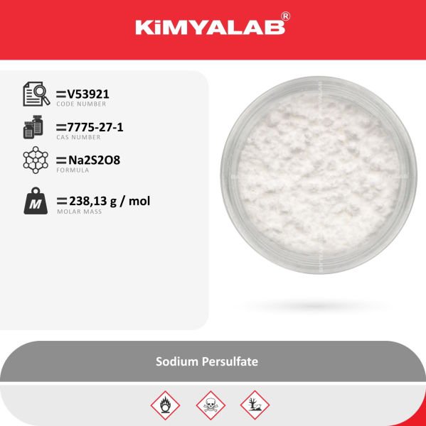 Kimyalab Sodyum Persülfat - Sodium Persulfate - 5 Kg-HDPE Varil