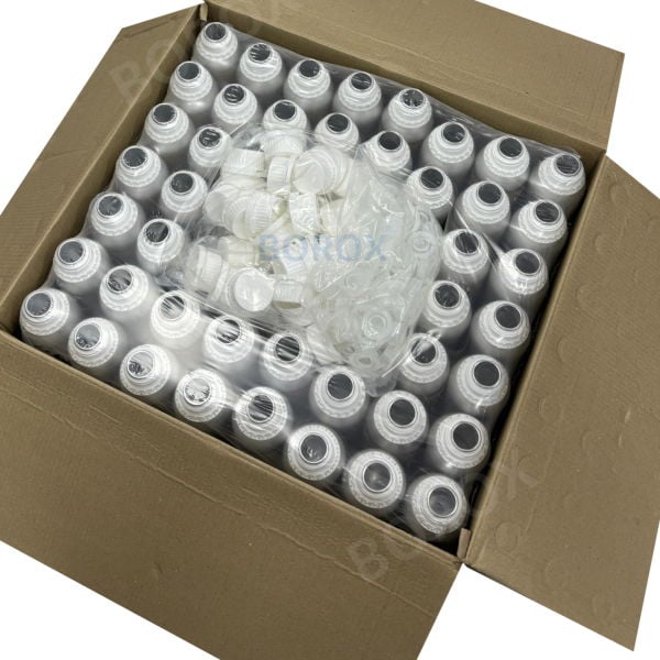 RIGU-44 Alüminyum Şişe 500 ml - Tıpalı ve Kapaklı Şişe Metal - 100 Adet-Koli Toptan