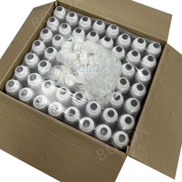 RIGU-44 Alüminyum Şişe 500 ml - Tıpalı ve Kapaklı Şişe Metal - 100 Adet-Koli Toptan