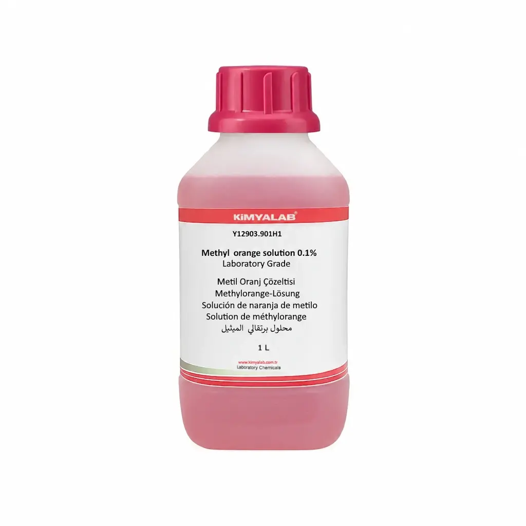 Kimyalab Metil Oranj Çözeltisi 1L - Methyl Orange Solution 0.1%