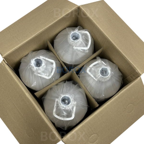 RIGU-60 Alüminyum Şişe 10L- Kulplu Tıpalı ve Kapaklı Şişe - 4 Adet-Koli Toptan