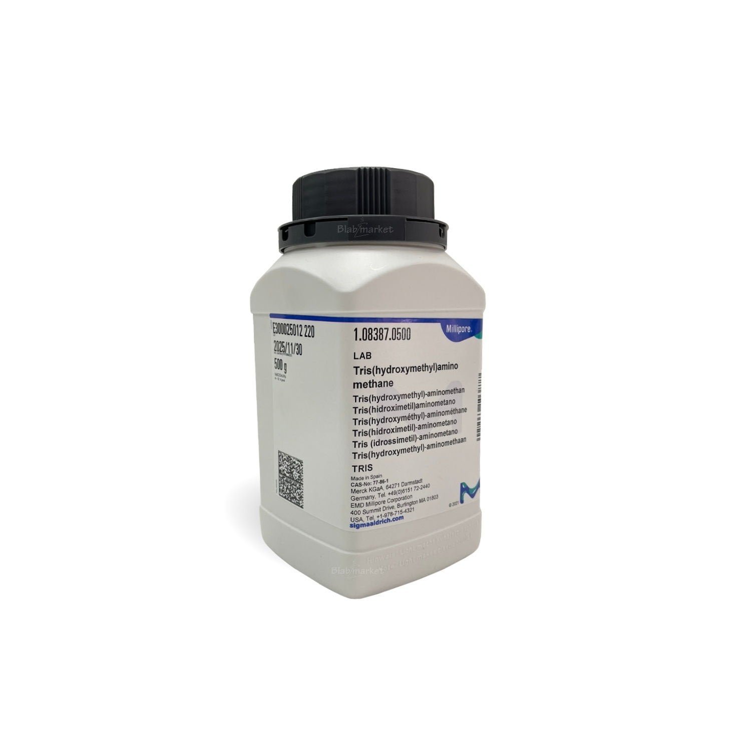 Merck 108387.0500 Tris hidroksimetil aminometan 500 g - Tris (Hydroxymethyl)Aminomethane
