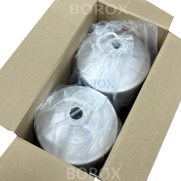 RIGU-60 Alüminyum Şişe 25L- Kulplu Tıpalı ve Kapaklı Şişe - 2 Adet-Koli Toptan