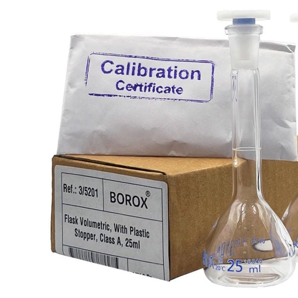 Borox Cam Balon Joje 2000 ml - PP Tıpalı - Class A Sertifikalı - Cam Flask