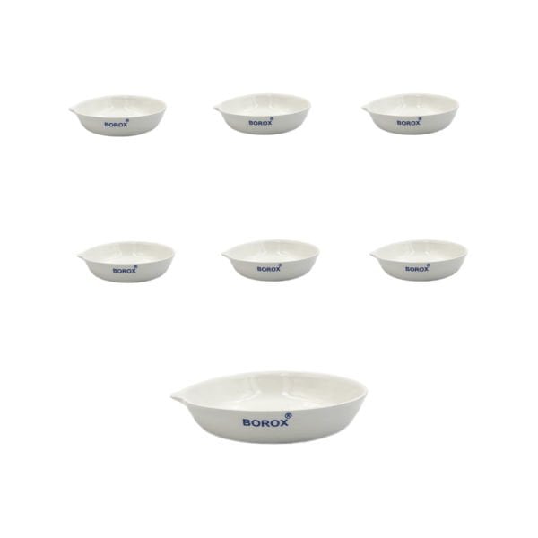 Borox Porselen Kapsül 30 ml - Dibi Düz - 6 Adet Toptan