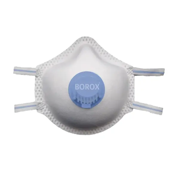 Borox FFP2 Toz Maskesi - Ventilli Konik Maske - Filtreli Koruyucu Maske