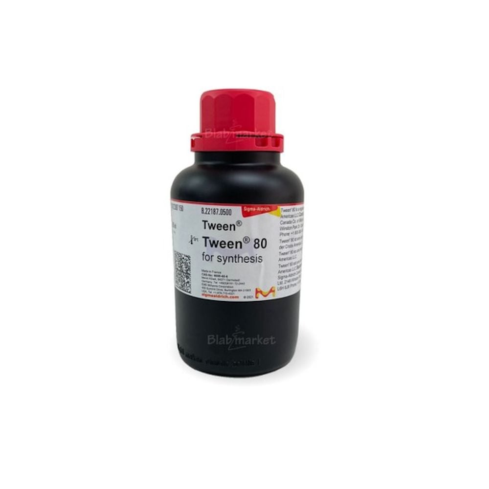 Merck 822187 Tween 80 Polisorbat 500ml - Tween80 Polysorbate