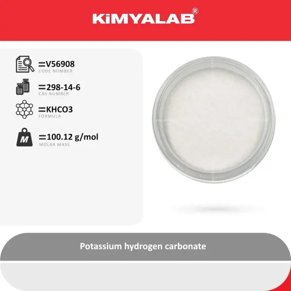 Kimyalab Potasyum Bikarbonat 1Kg - Potassium Bicarbonate - Potassium Hydrogen Carbonate