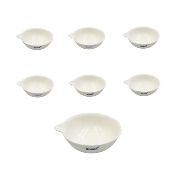 Borox Porselen Kapsül 35 ml - Dibi Yuvarlak - 6 Adet Toptan