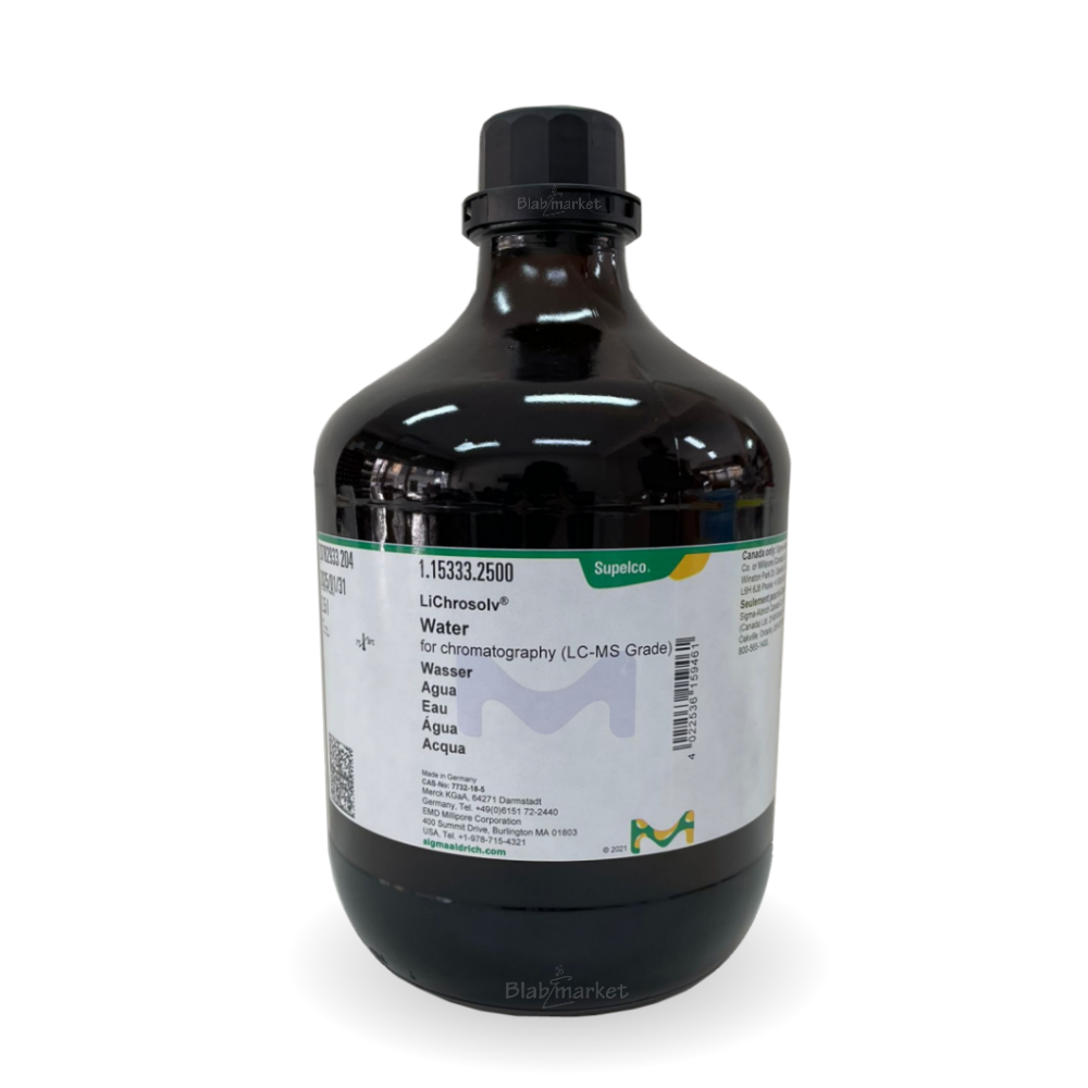 Merck 115333.2500 Saf Su HPLC İçin 2,5L - Water For Chromatography Lichrosolv