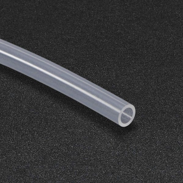 Borox Silikon Hortum 4x7 mm - Şeffaf 10 metre - Silicone Hose Platin