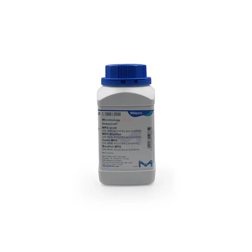 Merck 110661.0500 MRS Broth Lactobacilus Broth De Man Rogosa
