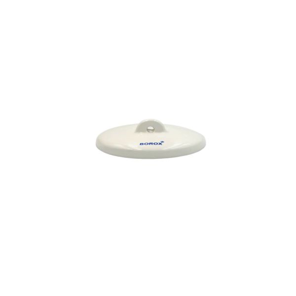 Borox Porselen Kroze Kapağı - 34mm - Porcelain Crucible Cover - 6 Adet Toptan