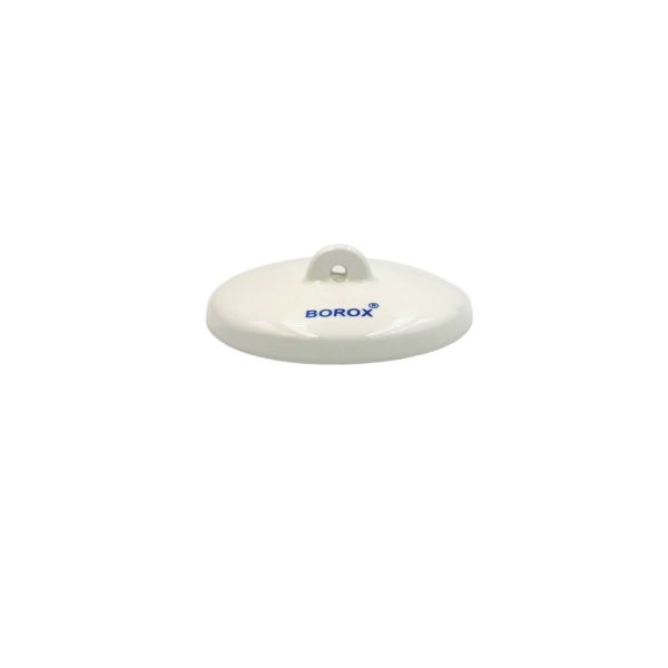 Borox Porselen Kroze Kapağı - 47mm - Porcelain Crucible Cover - 6 Adet Toptan