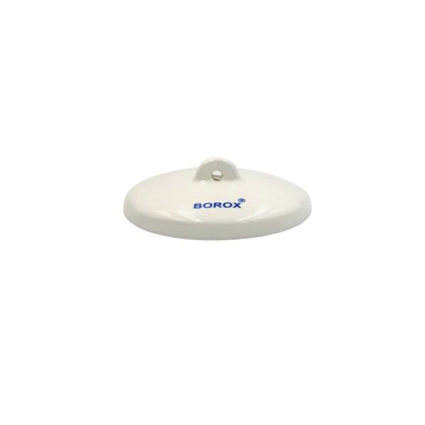 Borox Porselen Kroze Kapağı - 54mm - Porcelain Crucible Cover - 6 Adet Toptan