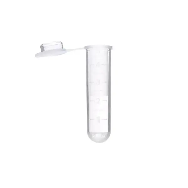 Borox Mikrosantrifüj Ependorf Tüpü 5ml - Yuvarlak Tabanlı - Özel Kilit Kapaklı - 1200 Adet Toptan