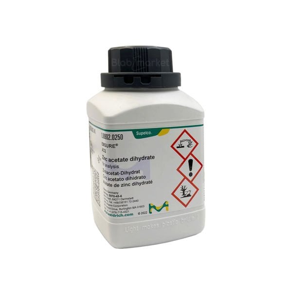 Merck 108802.0250 Çinko Asetat Dihidrat 250 g- Zinc Acetate Dihydrate Gr For Analysis