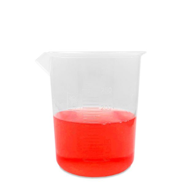 Borox Plastik Beher - Kabartma Dereceli -  Plastic Beaker Autoclavable - 7 Farklı Hacim Toptan
