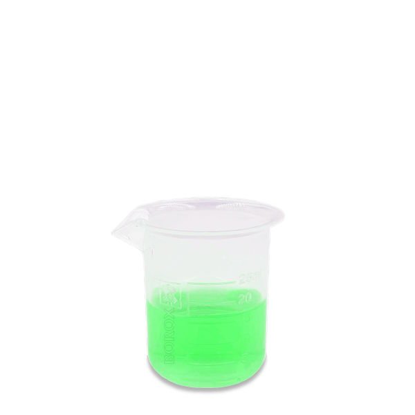 Borox Plastik Beher - Kabartma Dereceli -  Plastic Beaker Autoclavable - 7 Farklı Hacim Toptan
