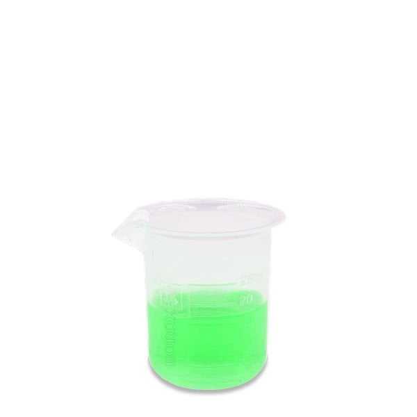 Borox Plastik Beher - Kabartma Dereceli -  Plastic Beaker Autoclavable - 7 Farklı Hacim Toptan