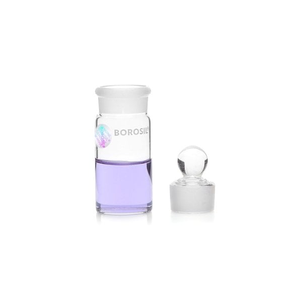 Borosil Cam Vezin Kabı 15 ml - Laboratuvar Tartım Kabı