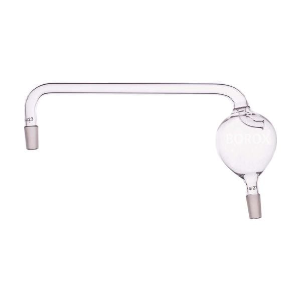 Borox Cam Adaptör - Distilasyon Bağlantısı - Sıçratma Tutuculu - 29/32 Şilifli