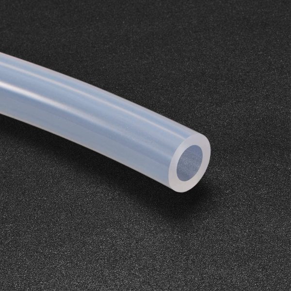 Borox Silikon Hortum 14x18mm - Şeffaf 10 metre - Silicone Hose Platin