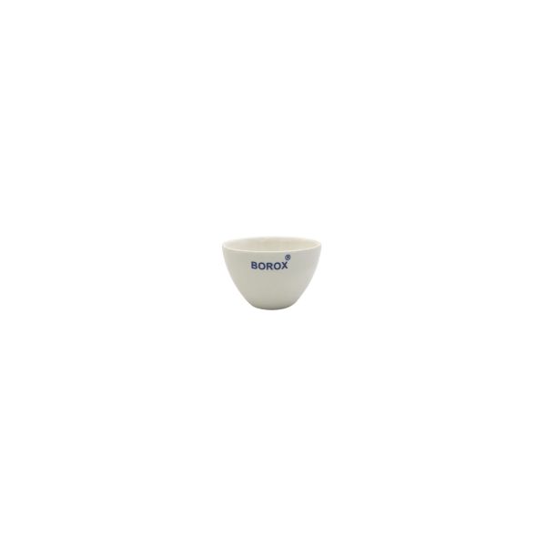 Borox Porselen Kroze - Kısa Form - 10ml - Low Form Crucible - 6 Adet Toptan