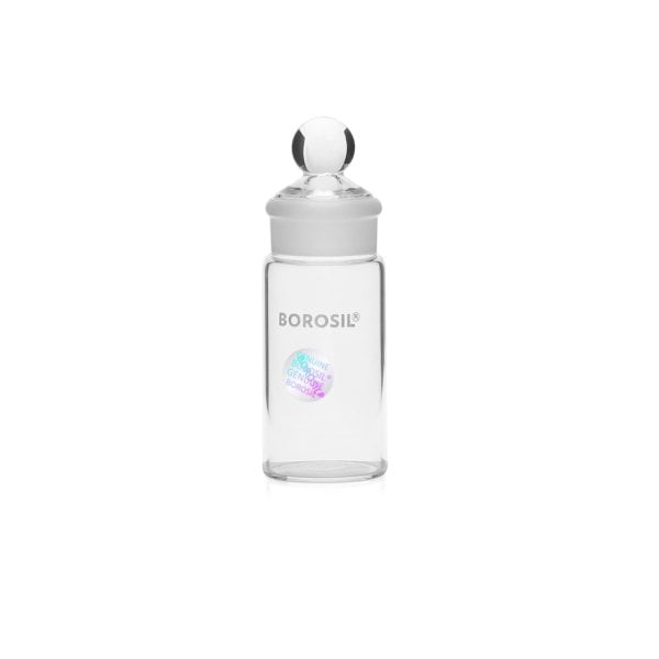 Borosil Cam Vezin Kabı 25 ml - Laboratuvar Tartım Kabı