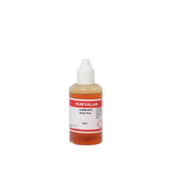 Kimyalab Metil Red - Metil Kırmızısı İndikatör Çözeltisi 50 ml